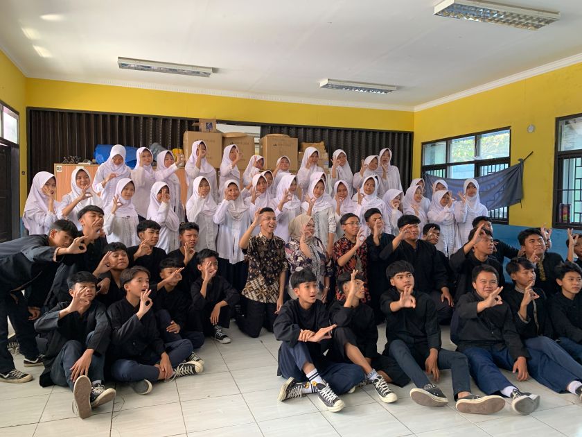 KOPPETA HAM Jawa Barat Berikan Penguatan HAM di SMPN 59 Bandung, Soroti Bullying dan Nondiskriminasi